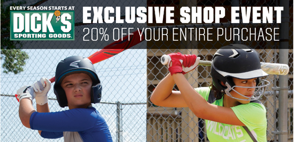 Dick's Discount Weekend March 10-12