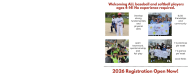 Registration for the 2026 SCLL season is now open